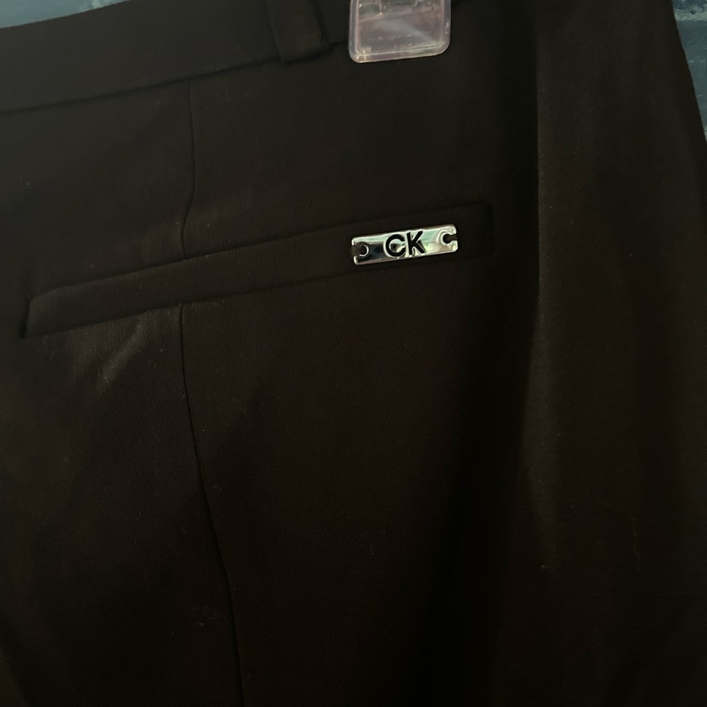 Calvin Klein‎ Women’s Black Dress Pants Straight Fit - Picture 7 of 9